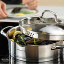KORKMAZ STEAMA Batterie de cuisine 8 pièces