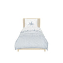 KARACA HOME VETA Set de couvre-lit 1 personne bleu