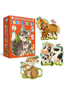 Puzzle Lovely Farm Animals Lovely Puzzle Farm Animals (Çiftlik Hayvanları) Puzzle Schöne Nutztiere Schöne