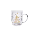 KARACA NEW YEAR 23 PIA Mug en verre 350 ML double paroi KARACA NEW YEAR 23 PIA  Çift çidarlı  350 ML cam  kupa KARACA NEW YEAR 23 PIA Glasbecher 350 ML doppelwandig 