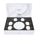 KARACA SARKAS Set de tasses à café 12 pièces 6 personnes - 6 Kişilik Kahve Fincanı Takımı